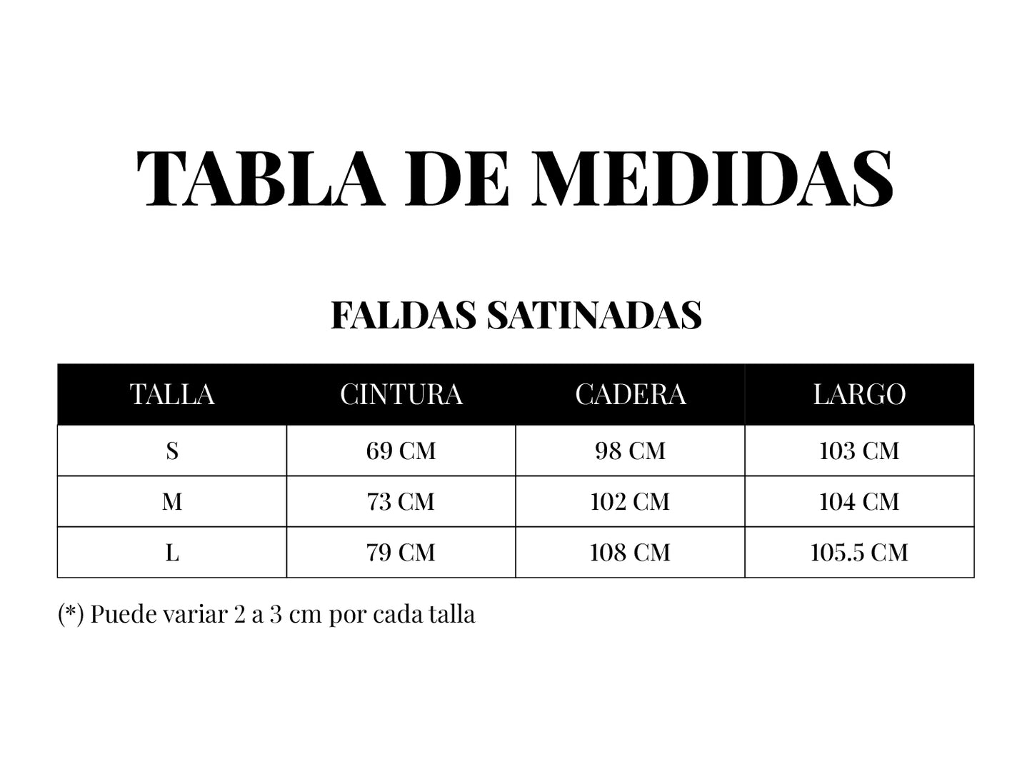FALDA SATIN PARDO