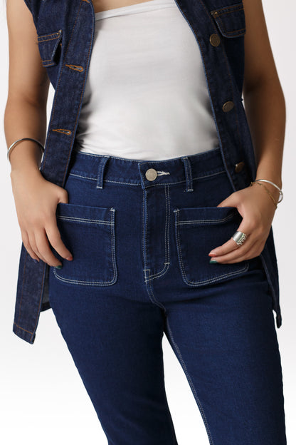 JEAN FLARE AZUL 2.0