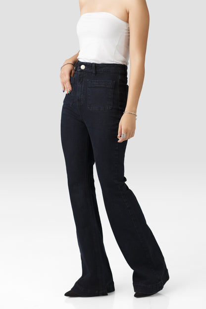 JEAN FLARE NEGRO 2.0