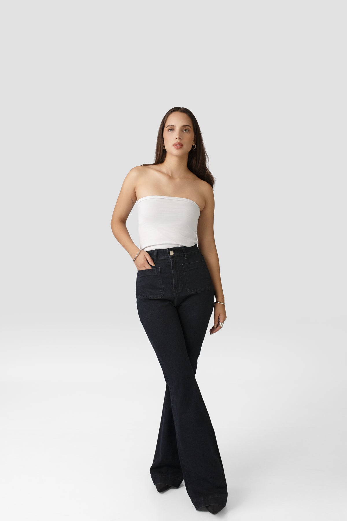 JEAN FLARE NEGRO 2.0