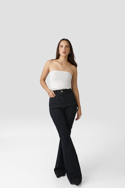 JEAN FLARE NEGRO 2.0