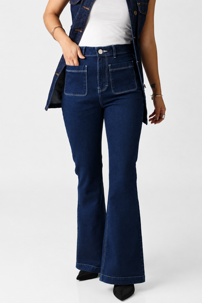 JEAN FLARE AZUL 2.0