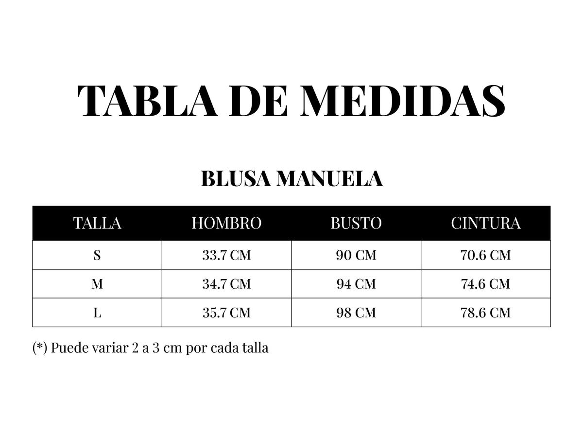 BLUSA MANUELA