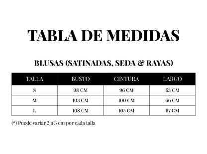 BLUSA DE SEDA