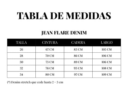 JEAN FLARE AZUL 2.0