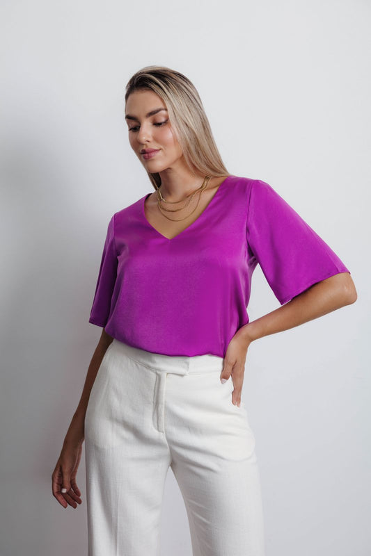 BLUSA CATALINA MORADO
