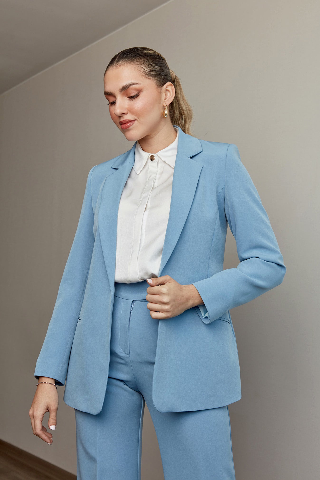 BLAZER CATANIA CELESTE