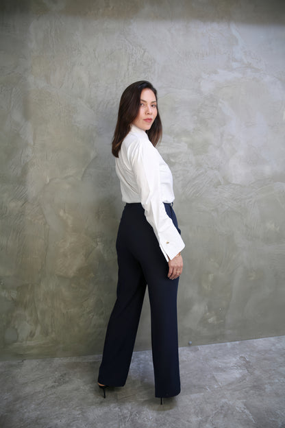 PANTALÓN SASTRERO AZUL