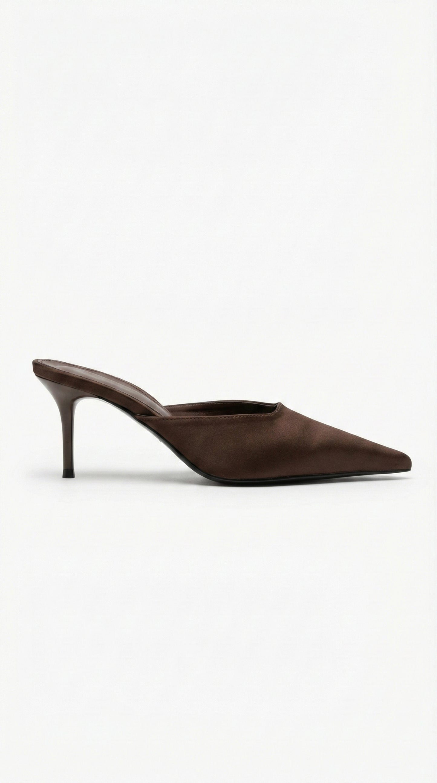 MULE HEEL CHOCOLATE
