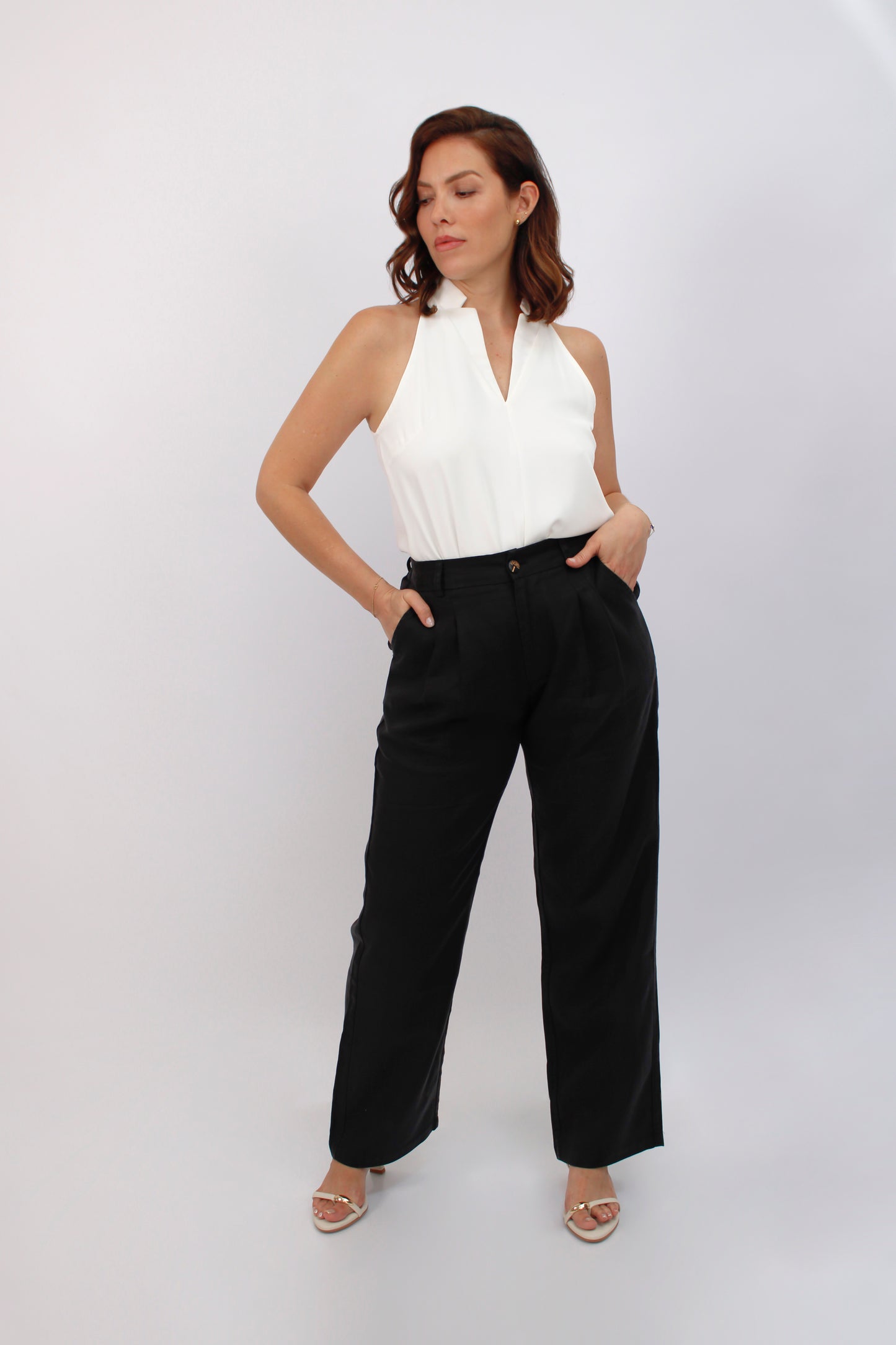 PANTALONES DE LINO