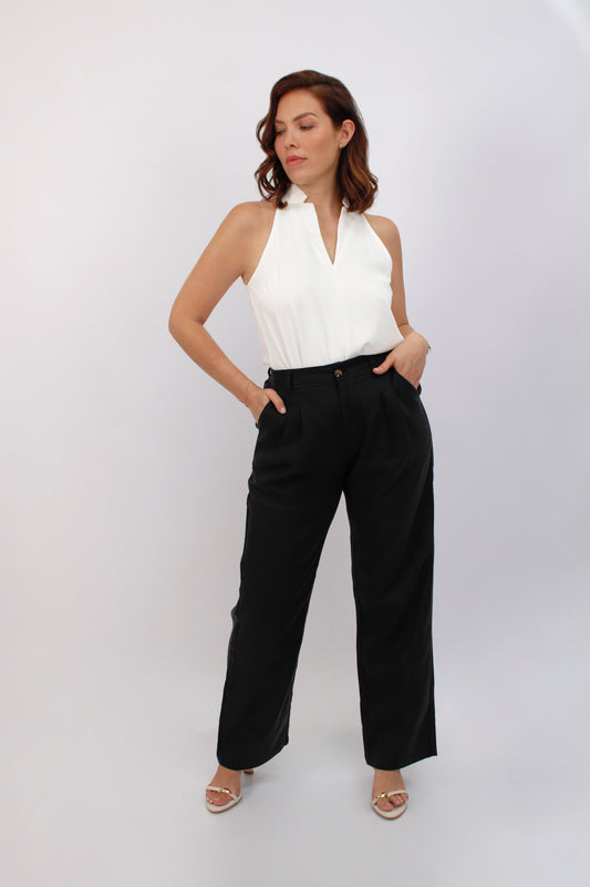 PANTALONES DE LINO