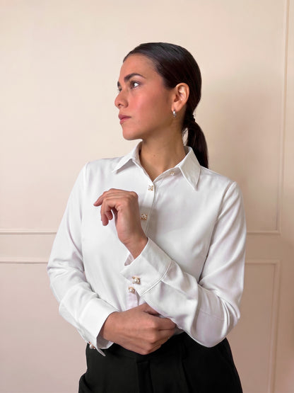 BLUSA DE SEDA